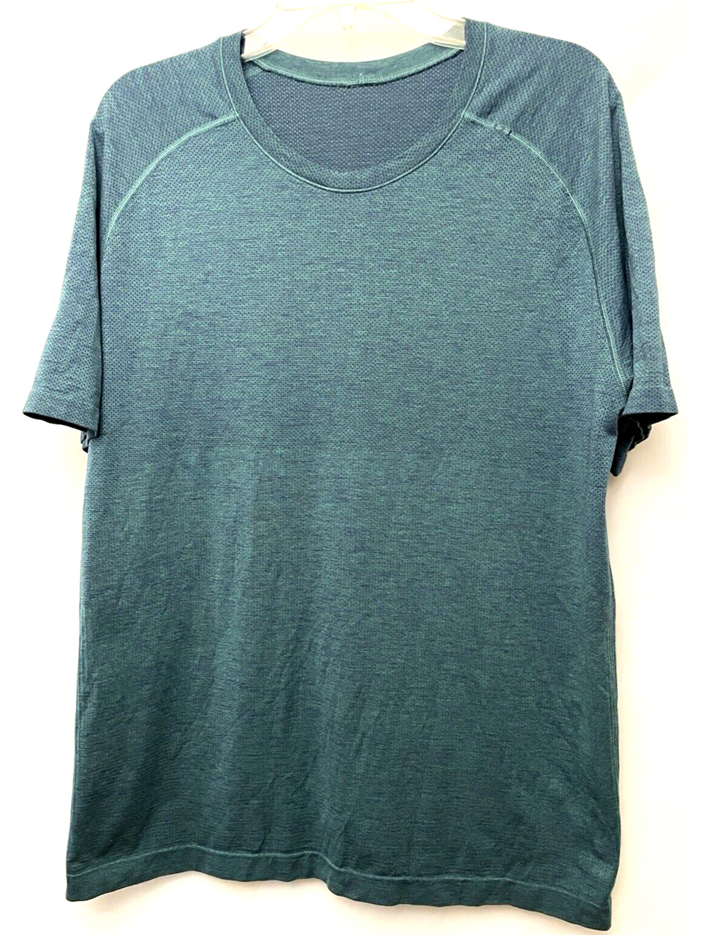 Lululemon Shirt Mens Extra Large Blue Live In Practice Performance Pullover Crew